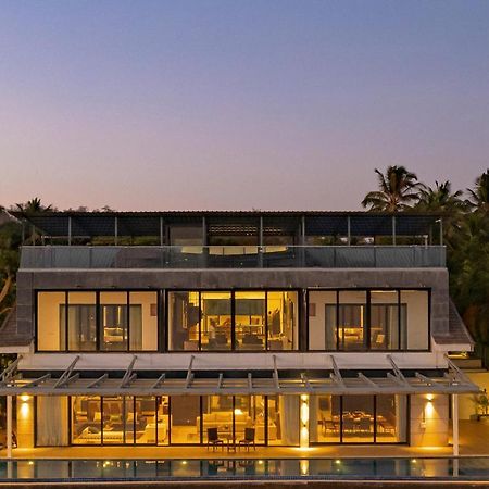 Oceanic Sunsets With River View, Comp Breakfast & Infinity Pool At Stayvista Verem 外观 照片